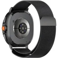 SmartUP Smartwatch-Armband für Samsung Galaxy Watch 8 / 8 Classic Milanese Edelstahl Ersatzband, stufenlos einstellbar, rostfreier Edelstahl