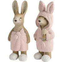 Next Dekoobjekt Rosie Rabbit Spa Badezimmerdeko, 2er-Set