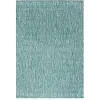 Mazovia Designteppich In-Outdoor-Teppich Einfarbig Balkon, Terrasse, Patio, Pavillon, 80 x 150 cm, Wasserdicht