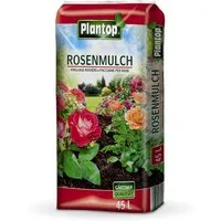 Plantop Blumenerde PLANTOP Rosenmulch, 45 Ltr