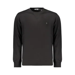 Coveri Moving Schwarzes Baumwolle Herren Sweatshirt