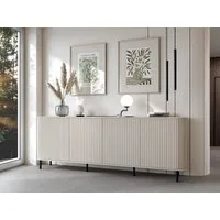 MOEBLINE Kommode Sideboard 4DN ZILLO kaschmir