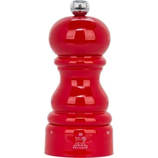 Peugeot Paris Pfeffermühle 12cm uSelect rot lackiert Holz