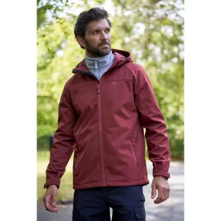 Mountain Warehouse - "Exodus" Softshelljacke für Herren (Dunkelrot)