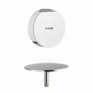 Kludi Ab- und Überlaufgarnitur Feinbau-Set zu 2108000-00 chrom, 7108005-00 7108005-00