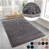 OTTO home Hochflor-Teppich Viva Shaggy, in Standard- und Premium-Qualität, 30 mm oder 45 mm Höhe, rechteckig, Uni Farben, einfarbig, weich, kuschelig, Läufer, Kundenliebling