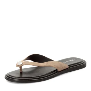 Tamaris - Da.-Pantolette taupe - Gr. - 37