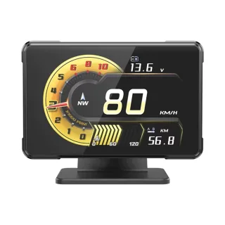 ActiSafety A91 Car Meter HUD Voltage Speed RPM Turbo Oil Temp Gauge Headup Display for Car Electronicos Hud Display