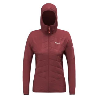 SALEWA - Ortles Hybrid TirolWool® Responsive Jacke Damen - Rot (Gr.38)