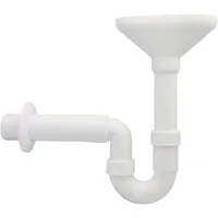 Haas Otto Siphon Trichtersiphon DN 50 mit Geruchsverschluss für Leckwasser Ablauf