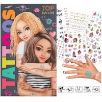 Depesche Spiel DEPESCHE TOPModel Temporäre Tattoos - 6 Bogen mit trendigen Motiven