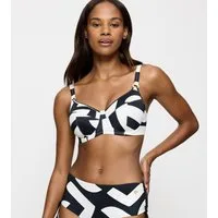 Triumph Bügel-Bikini-Top Summer Allure W 01, Minimizer optische Verkleinerung, elegante Zierringe