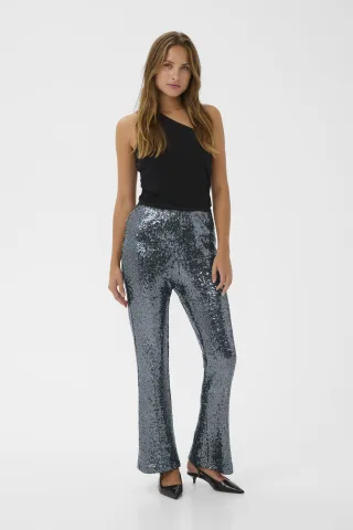 Casual Hose KAlau Casual Hose Regular fit silver