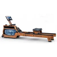 Sportstech Rudergerät WRX500, Smart LED Knob-Display Transportrollen