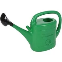 BURI Gießkanne Gießkanne 10Liter mit Gießer grün Wasserkanne Blumenkanne Gartenkanne