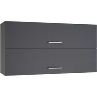 KOCHSTATION Klapphängeschrank KS-Milan Klapphängeschrank 110 cm, matte oder hochglänzende Fronten