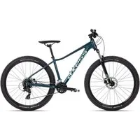 Axess Mountainbike DOREE, 16 Gang Shimano RD-TX800- 8 Schaltwerk, Kettenschaltung, Damen MTB-Hardtail 29 Zoll blau