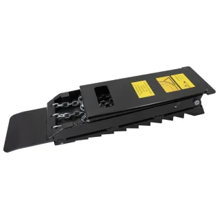 Dönges Unterlegkeil klappbar ähnlich DIN 14584 bis 50kN , Abmessung  L x B x H:750 x 200 x 98mm