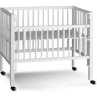 tiSsi® Beistellbett Anstell- / Beistellbett MAXI Boxspring Buche massiv 90x50 cm, Geeignet für Boxspringbetten