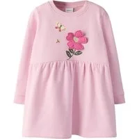 Name It Sweatkleid NMFDRIVA LS SWEAT DRESS UNB mit hochwertigem Frontmotiv in 3D-Optik
