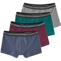 AUTHENTIC LE JOGGER Boxer Boxershorts für Jungen (Packung, 4-St) in klassischer Passform mit Webbund