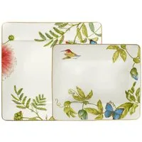 Villeroy & Boch Tafelservice Amazonia Tafelservice 12-tlg. (12-tlg), 6 Personen, Porzellan
