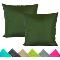 JACK Kissenbezüge 2er Set 40x40cm Outdoor Wasserfest, (2 Stück), 2x Kissenhülle, strapazierfähig, wasserabweisend, Innen & Außen