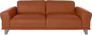 W.SCHILLIG 2,5-Sitzer "montanaa" mit Metallkufen in Silber matt, Breite 232 cm