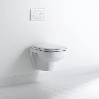 Duravit D-Code Wand WC 2535090000 Weiß Hochglanz 545 mm