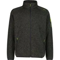 CMP Outdoorjacke CMP schweres Fleecejacke Knit-Tech Meliert Herren