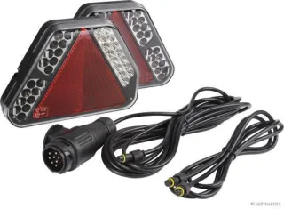 HERTH&BUSS Heckleuchtensatz, Universal LED 12V gelb - 83830001