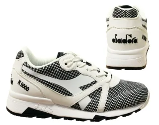 Diadora N9000 Arrowhead Mens White/Black Trainer