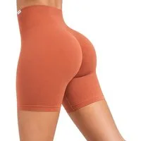 Smilodox Shorts Amaze Pro, Shaped Fit Push Up Booty Radlerhose V-Shape Seamless High Waist Hotpants Scrunch-Effekt Squatproof Gym Yoga Alltag