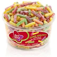 Red Band Süßigkeit, Red Band Gummi Stäbchen extrasaure gezuckertes Fruchtgummi 1000g