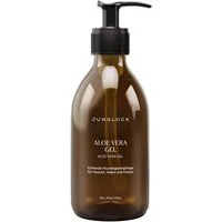 JUNGLÜCK After Sun Aloe Vera Gel - Bio, feuchtigkeitsspendend, 1-tlg., Kühlende Feuchtigkeitspflege für Gesicht, Haare und Körper