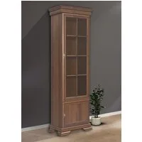 Feldmann-Wohnen Vitrine Kora (1-St) Vitrine mit 2 Türen samoa King Neu rustikal