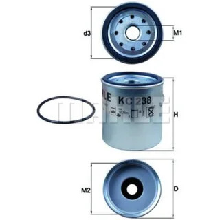 Mahle Kraftstofffilter Chrysler Voyager Jeep Cherokee Grand
