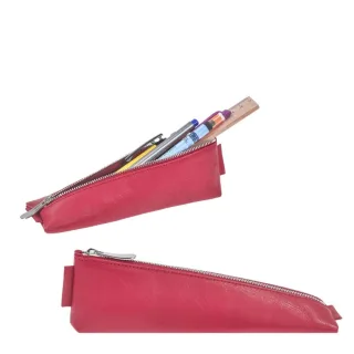 Sonnenleder Schlampermäppchen Leder Keilform Stevenson – rot. Edles Design & einzigartige Haptik für Ihre Stifte. Jetzt online entdecken!