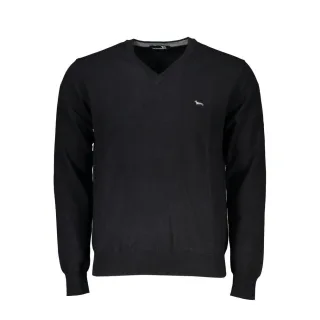 V-Ausschnitt Strickpullover im Casual-Stil