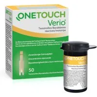 OneTouch Blutzucker-Teststreifen Verio, Spar-Set, Minimaler Blutbedarf, 50-tlg., Blutzuckerspiegel überwachen Diabetesmanagement