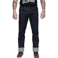 KingKerosin Gerade Jeans Robin im Selvedge-Design