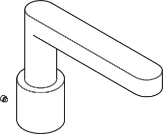 Hansgrohe Auslauf 4-Loch Wannenrandarmatur Finoris MB, 93977670 93977670