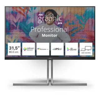 AOC U32U3CV | u32u3cv | Graphic Pro Series - LED-Monitor