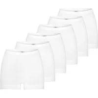 Schiesser Pagenslip 6er Pack Original Classics Feinripp (Spar-Set, 6-St) Pagenschlüpfer - Baumwolle - Traditionelle Passform, Formstabil