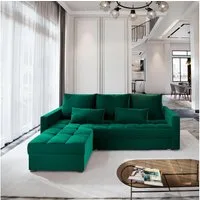 Masseno Ecksofa KOS PIK mit Schlaffunktion L-Form, Sofa mit Bettkasten