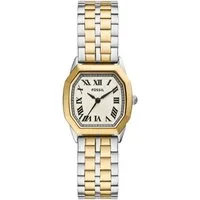 Fossil Quarzuhr Harlow ES5362, Armbanduhr, Damenuhr, Edelstahlarmband, analog