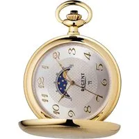 Regent Taschenuhr Regent Herren Taschenuhr Analog Gehäuse, (Analoguhr), Herren Taschenuhr rund, extra groß (ca. 50mm), Metall, Elegant