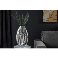 riess-ambiente Tischvase ORGANIC ORIENT 44cm silber (1 St), Wohnzimmer · Dekoration · Metall · Blumen