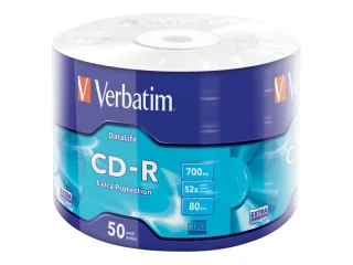Verbatim DataLife Extra Protection | 43787 | 50 x CD-R - 700 MB (80 Min)