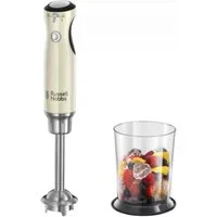 RUSSELL HOBBS Stabmixer Retro Vintage Cream Hand Blender Stabmixer
